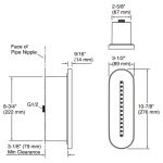 📦現貨發售📦Kohler K-26300T-BL STATEMENT 長方形 Vichy 身體噴灑 (霧黑色)